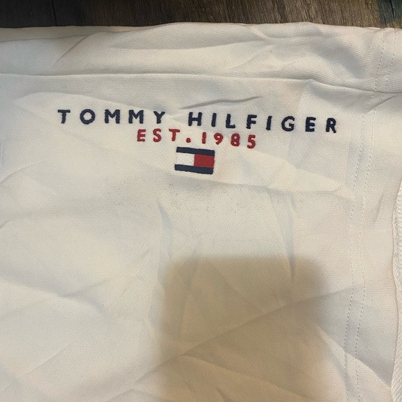 Tommy Hilfiger white performance jogging  Shorts Mens 40 XXL drawstring - Picture 3 of 3
